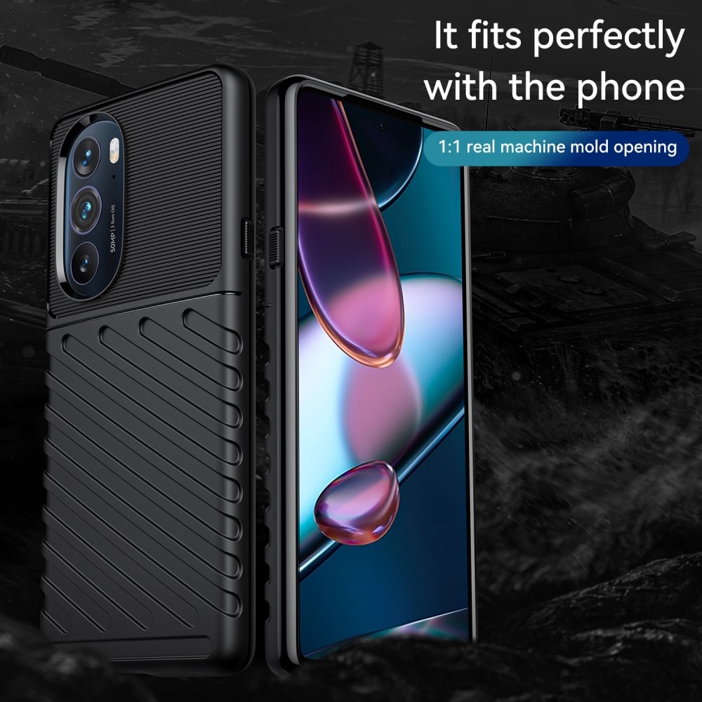 Motorola Edge 30 Pro Thunder TPU Case Black