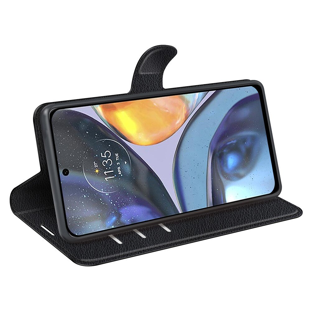 Motorola Moto G22 Handytasche Schwarz