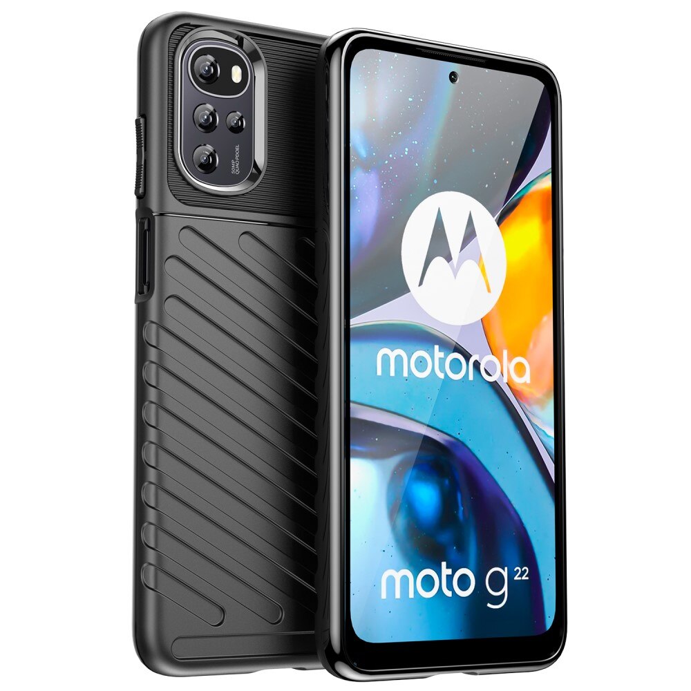 Motorola Moto G22 Thunder TPU Case schwarz