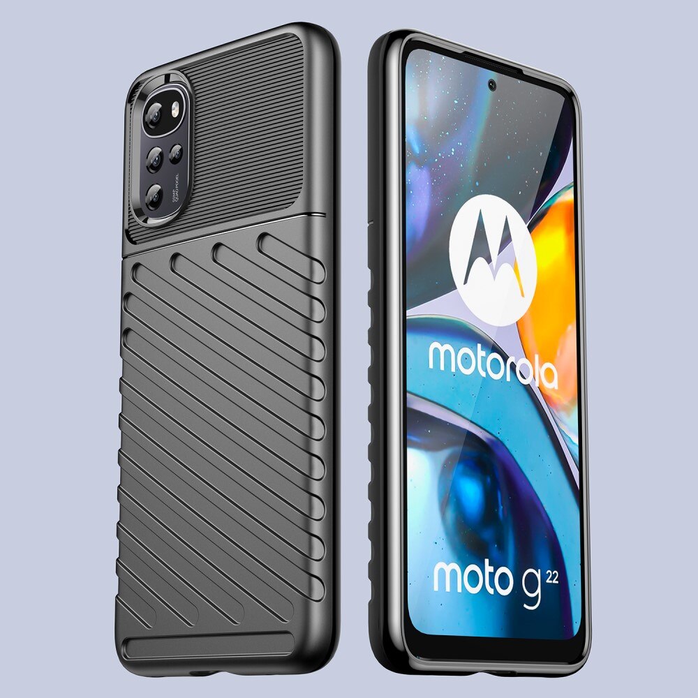 Motorola Moto G22 Thunder TPU Case schwarz