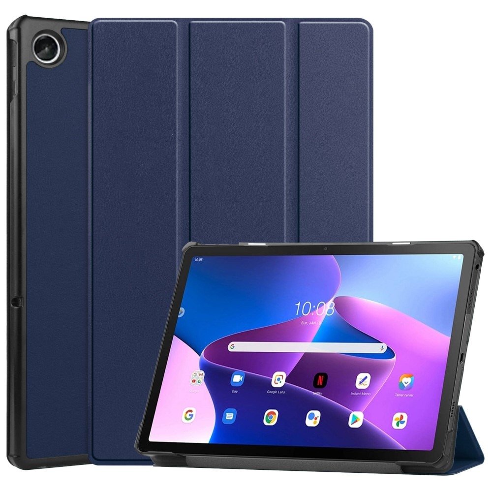 Lenovo Tab M10 Plus (3rd gen) Tri-Fold Case Schutzhülle Blau