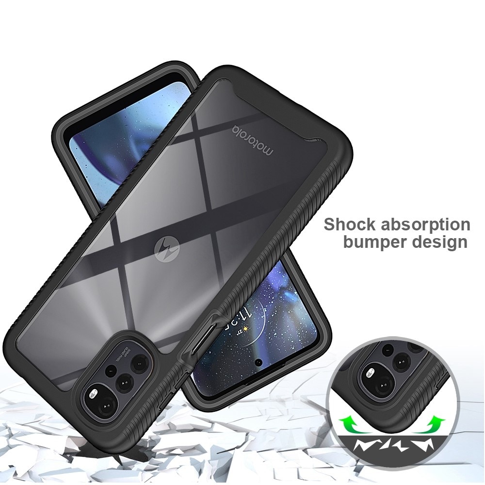 Motorola Moto G22 Full Protection Case Schwarz