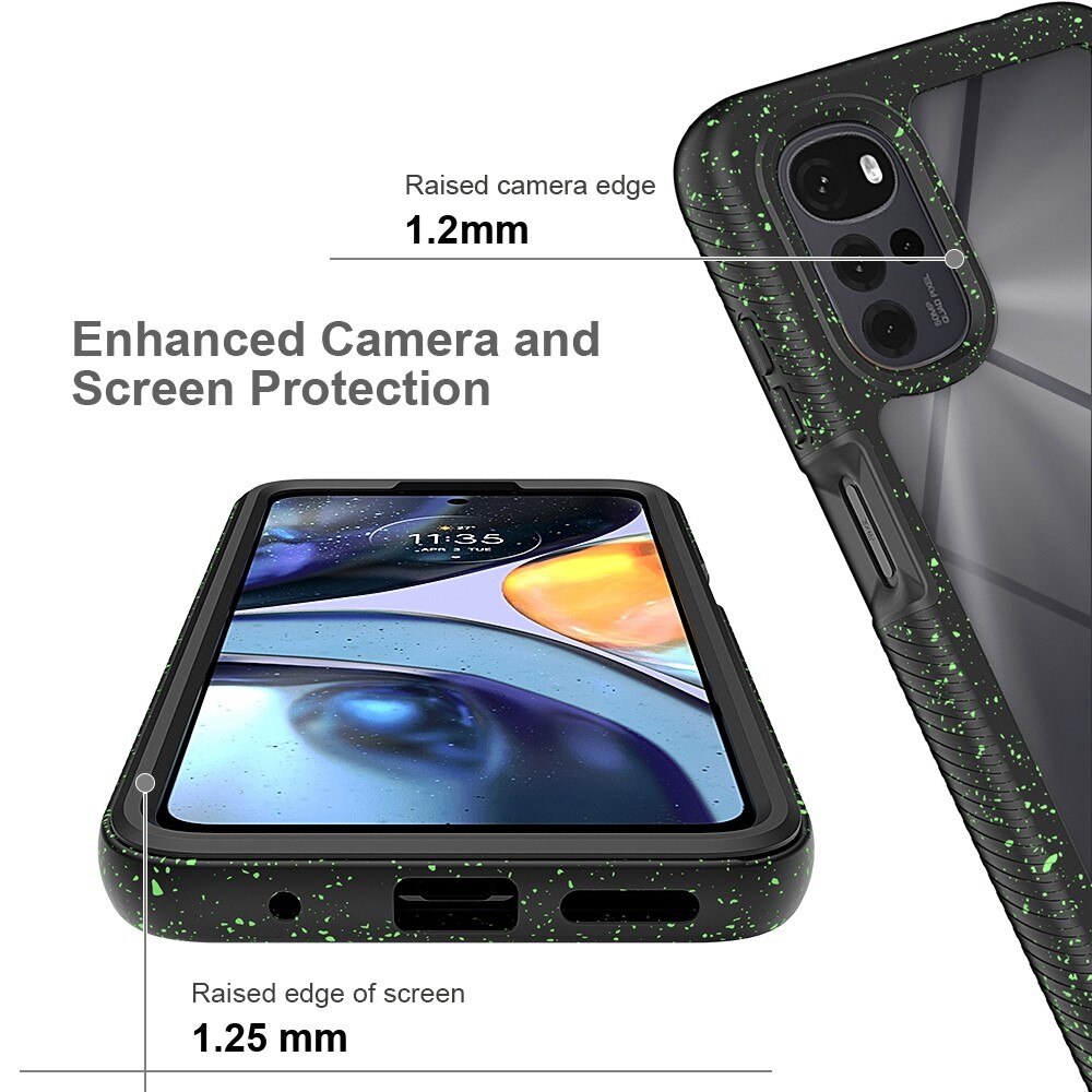 Motorola Moto G22 Full Protection Case Schwarz