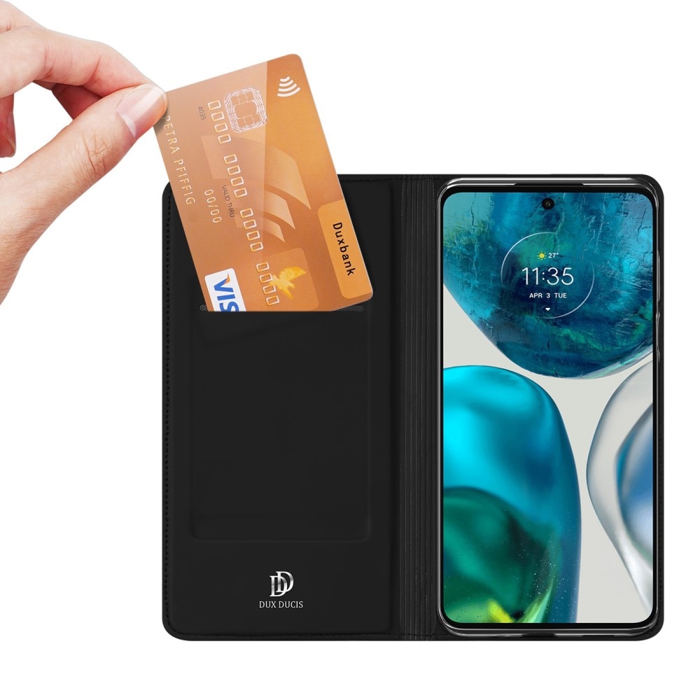 Skin Pro Series Motorola Moto G82/Moto G52 - Schwarz