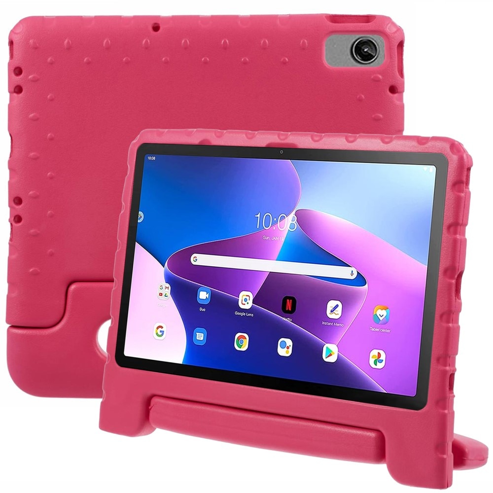 Lenovo Tab M10 Plus (3rd gen) Schutzhülle Kinder mit Kickständer EVA Rosa