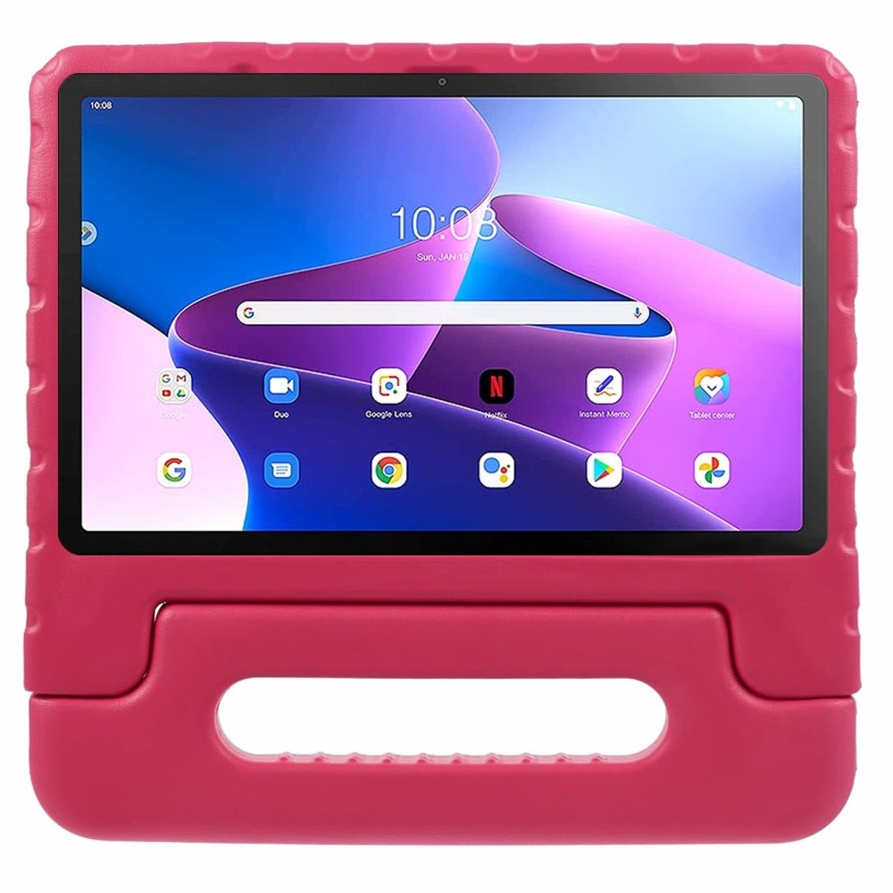 Lenovo Tab M10 Plus (3rd gen) Schutzhülle Kinder mit Kickständer EVA Rosa