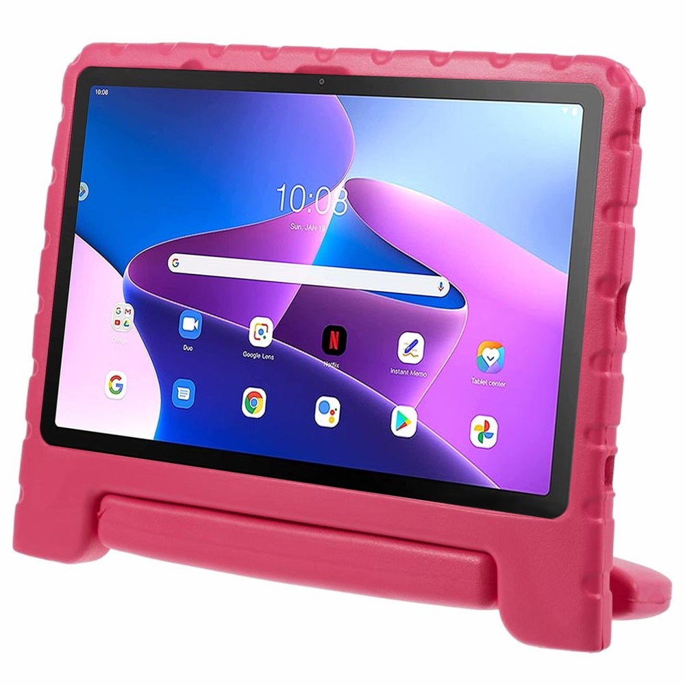 Lenovo Tab M10 Plus (3rd gen) Schutzhülle Kinder mit Kickständer EVA Rosa