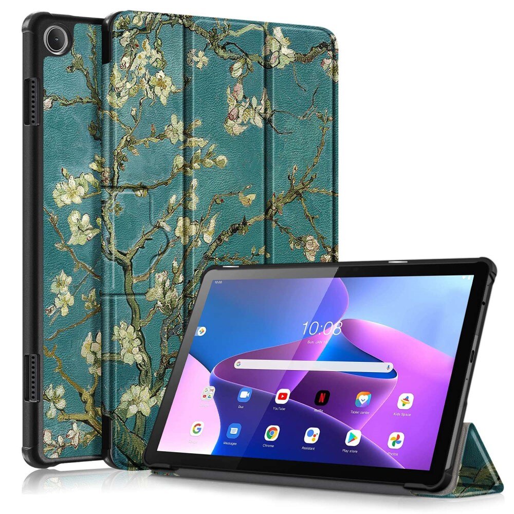 Lenovo Tab M10 (3rd gen) Tri-Fold Case Schutzhülle Kirschblüten