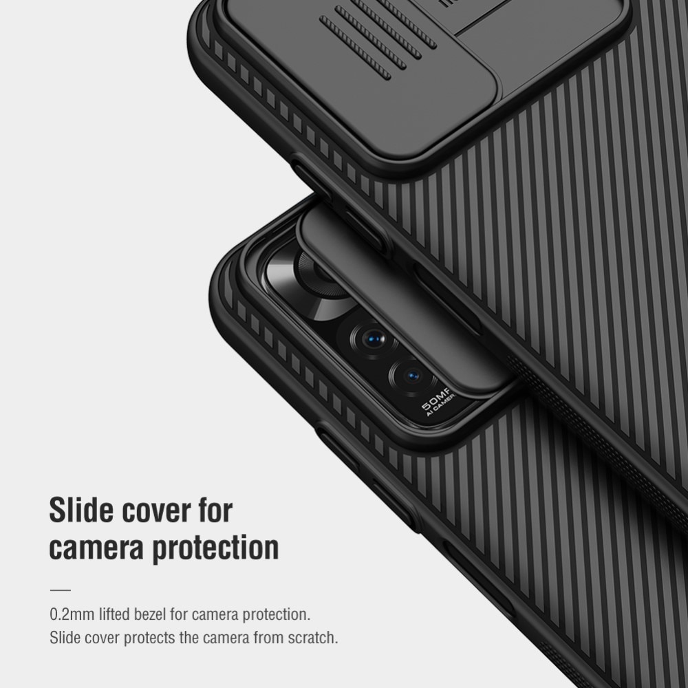 CamShield Hülle Xiaomi Redmi Note 11 Schwarz