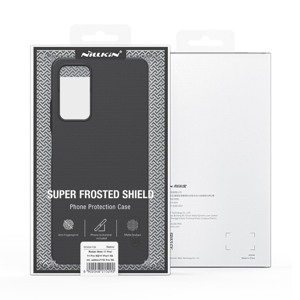 Super Frosted Shield Xiaomi Redmi Note 11 Pro Schwarz