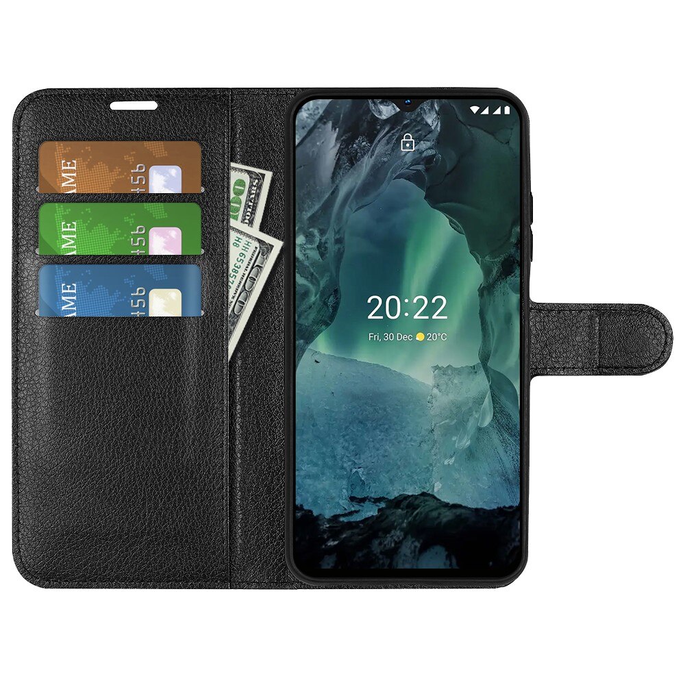  Nokia G11/Nokia G21 Handytasche Schwarz