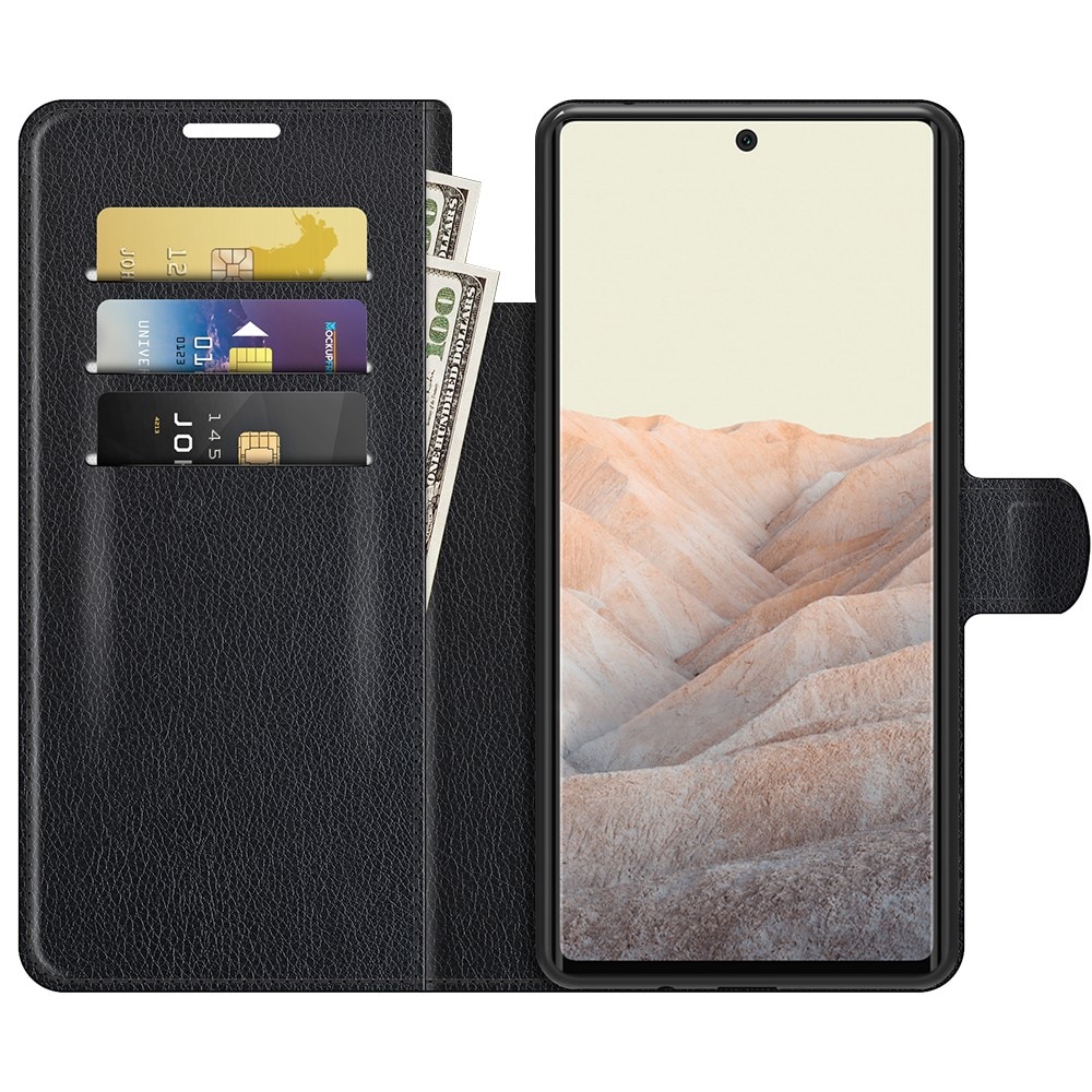 Google Pixel 6 Handytasche Schwarz