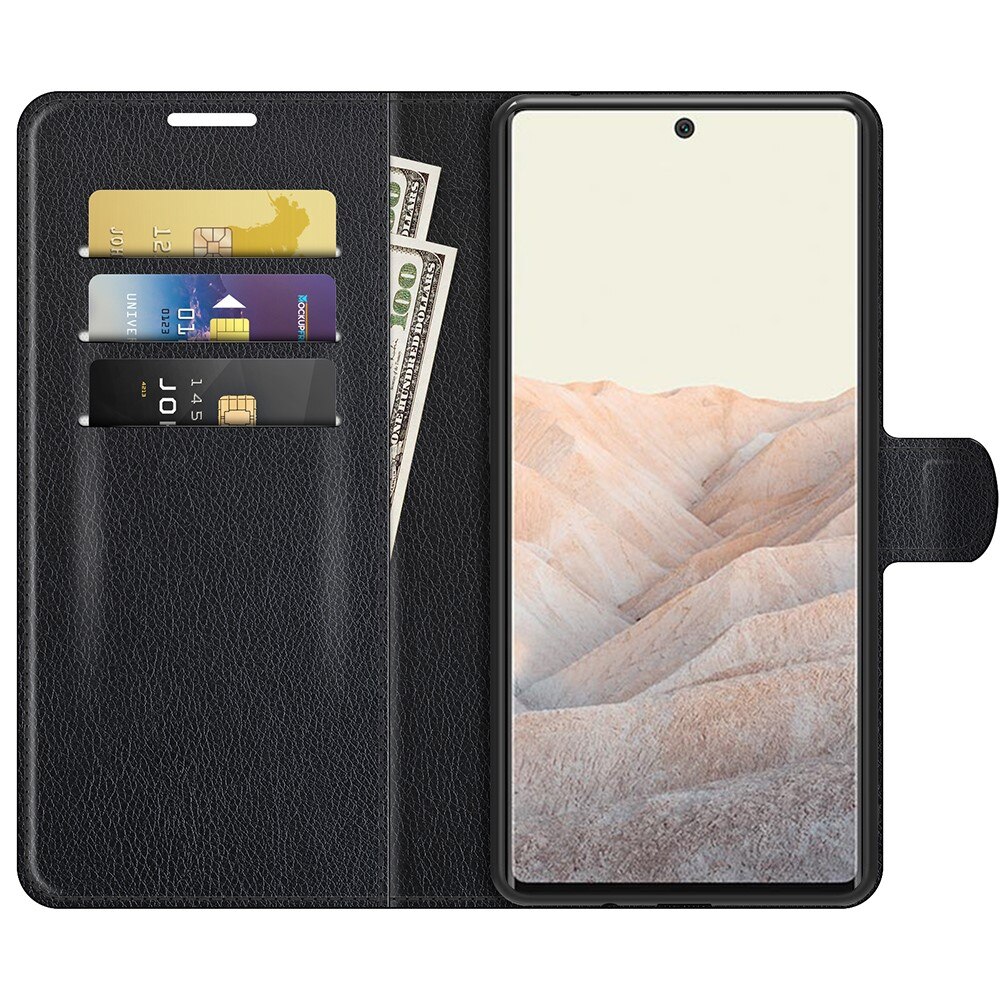 Google Pixel 6 Pro Handytasche Schwarz