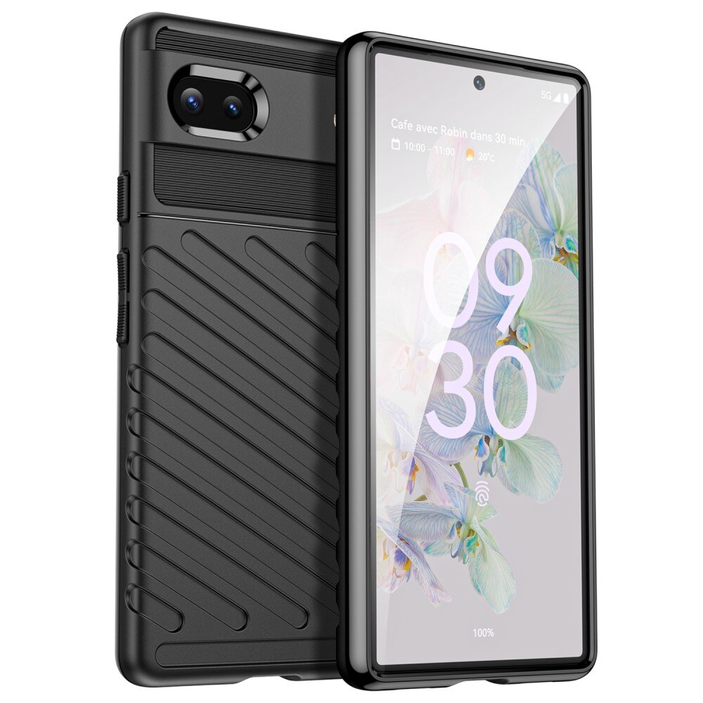 Google Pixel 6a Thunder TPU Case Black