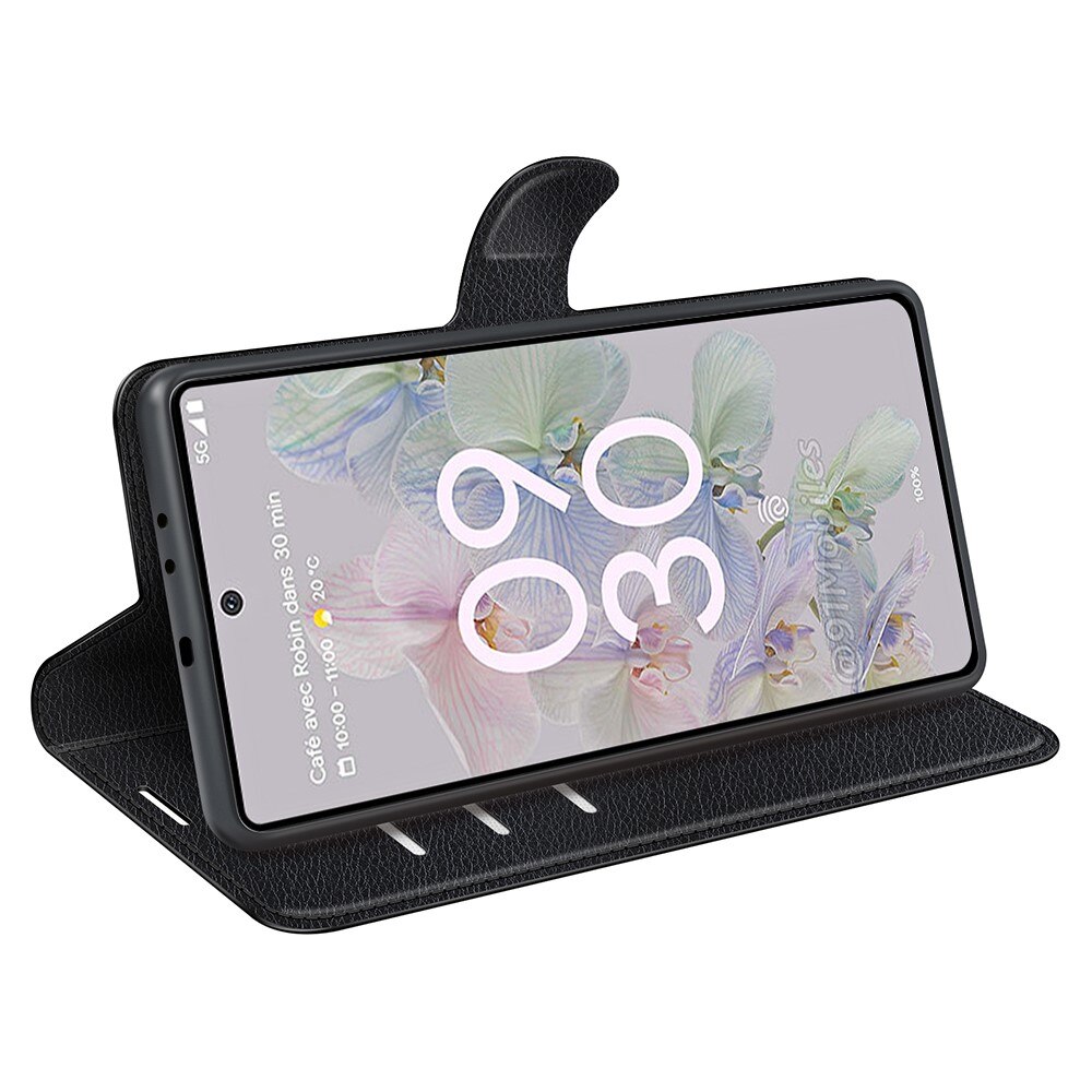 Google Pixel 6a Handytasche Schwarz