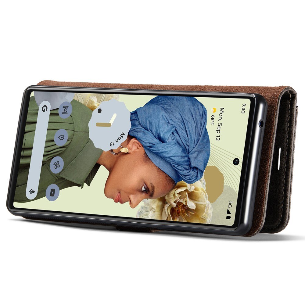 Handytasche Magnetische Google Pixel 6 Pro Braun