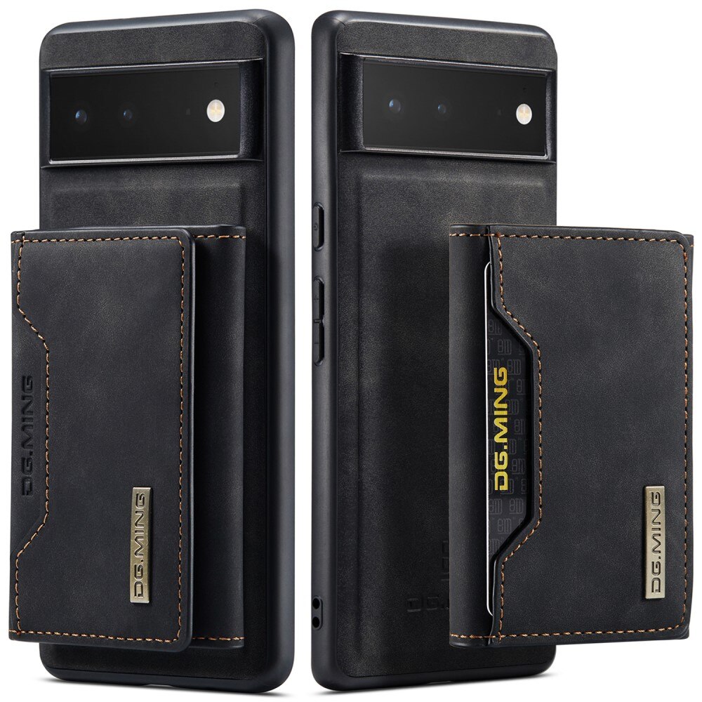 Magnetic Card Slot Case Google Pixel 6 Schwarz