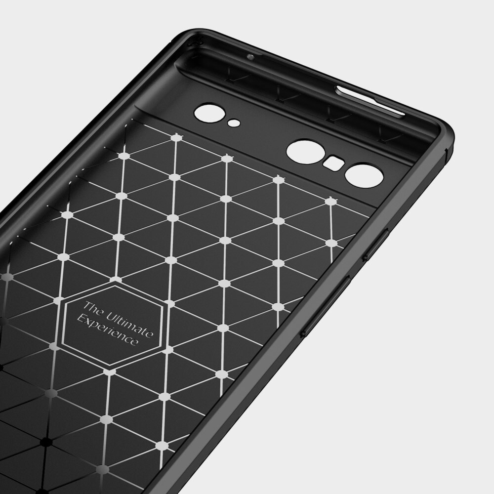 Google Pixel 7 Hülle TPU Brushed Schwarz