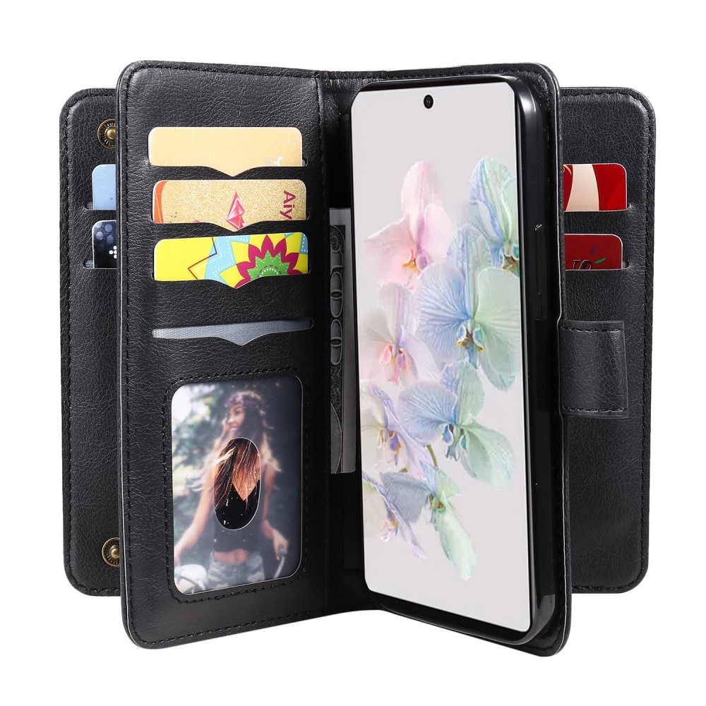 Google Pixel 7 Handytasche Multi-slot, schwarz