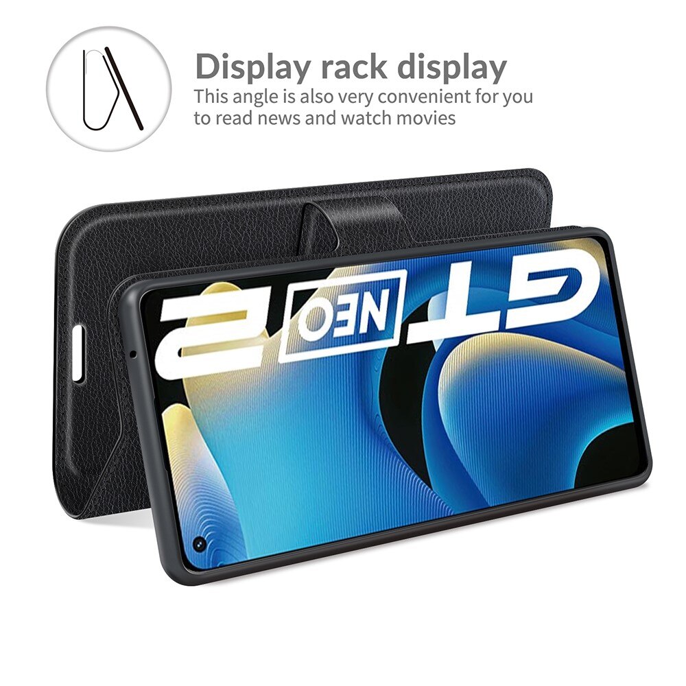 Realme GT Neo 2 Handytasche Schwarz