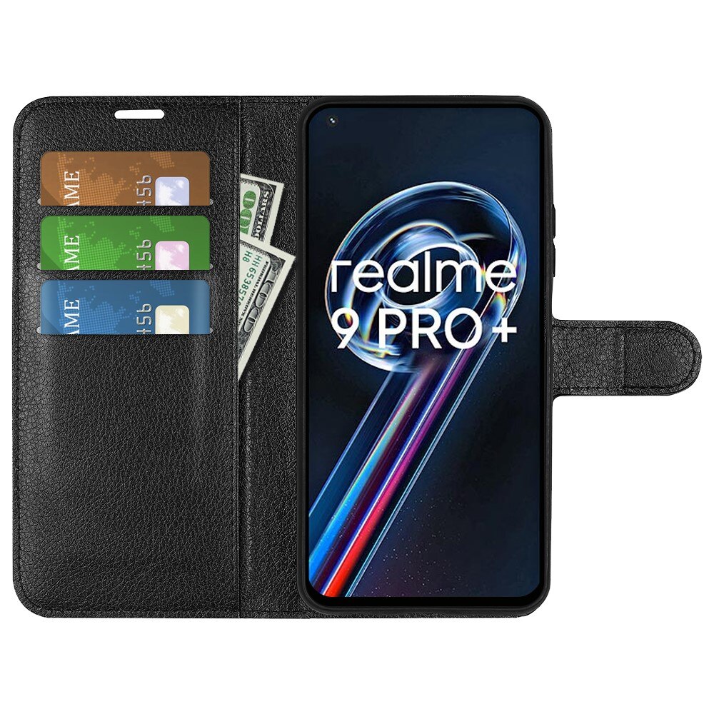 Realme 9 Pro Plus Handytasche Schwarz