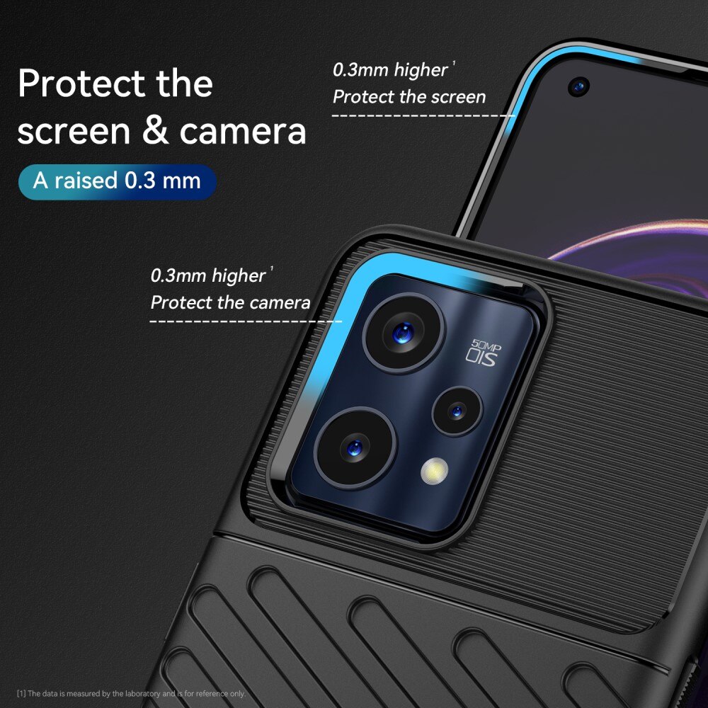 Realme 9 Pro Plus Thunder TPU Case Black