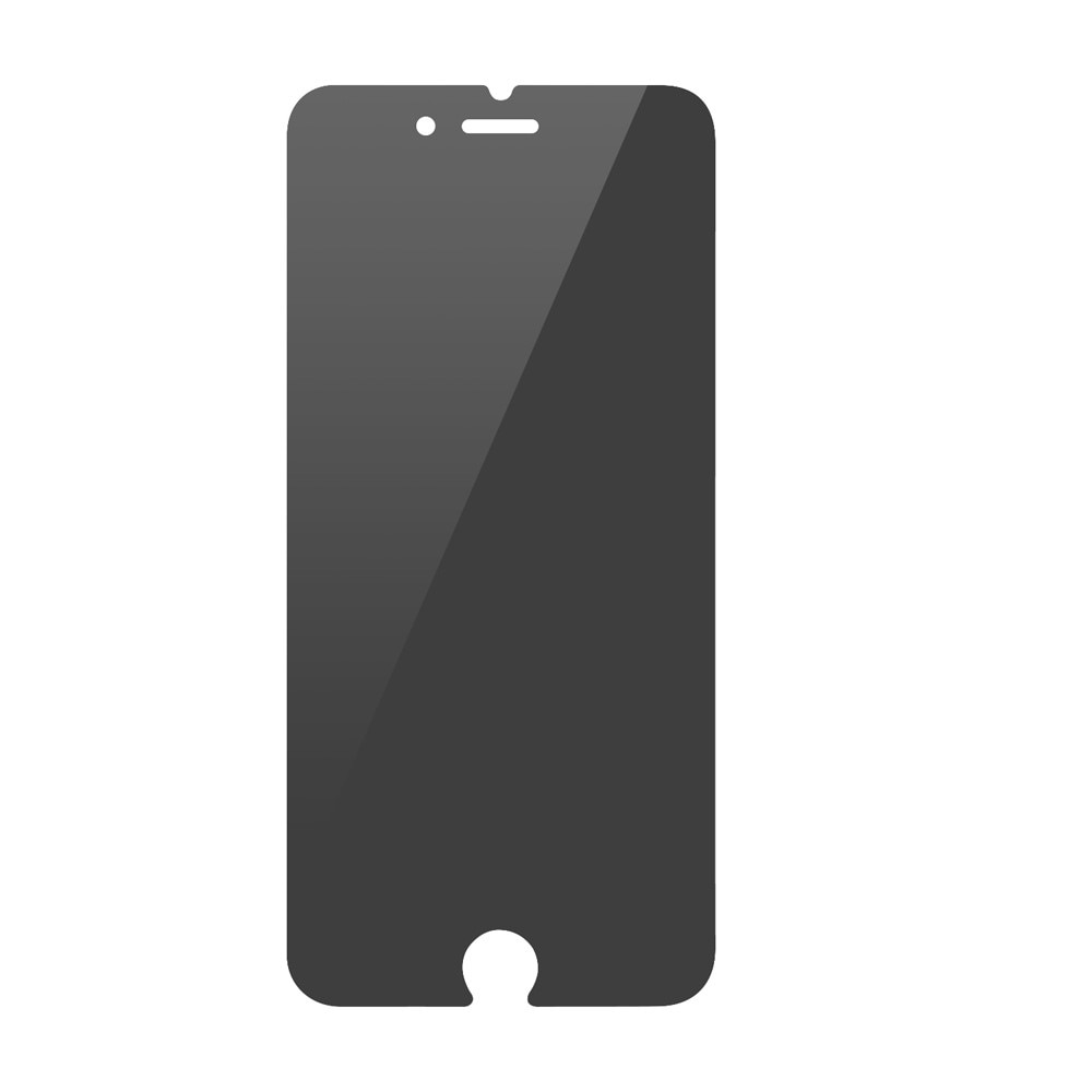 iPhone SE (2022) Panzerglas Blickschutz  schwarz
