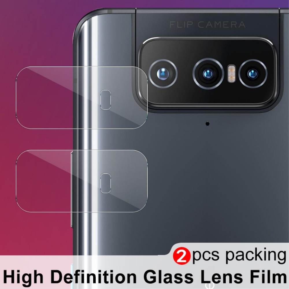 Panzerglas für Kamera (2 Stück) Asus ZenFone 8 Flip