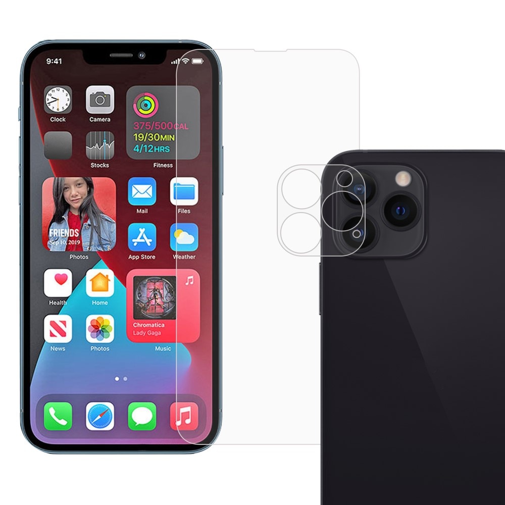 iPhone 13 Pro Panzerglas und Kameraschutz (2-in-1)