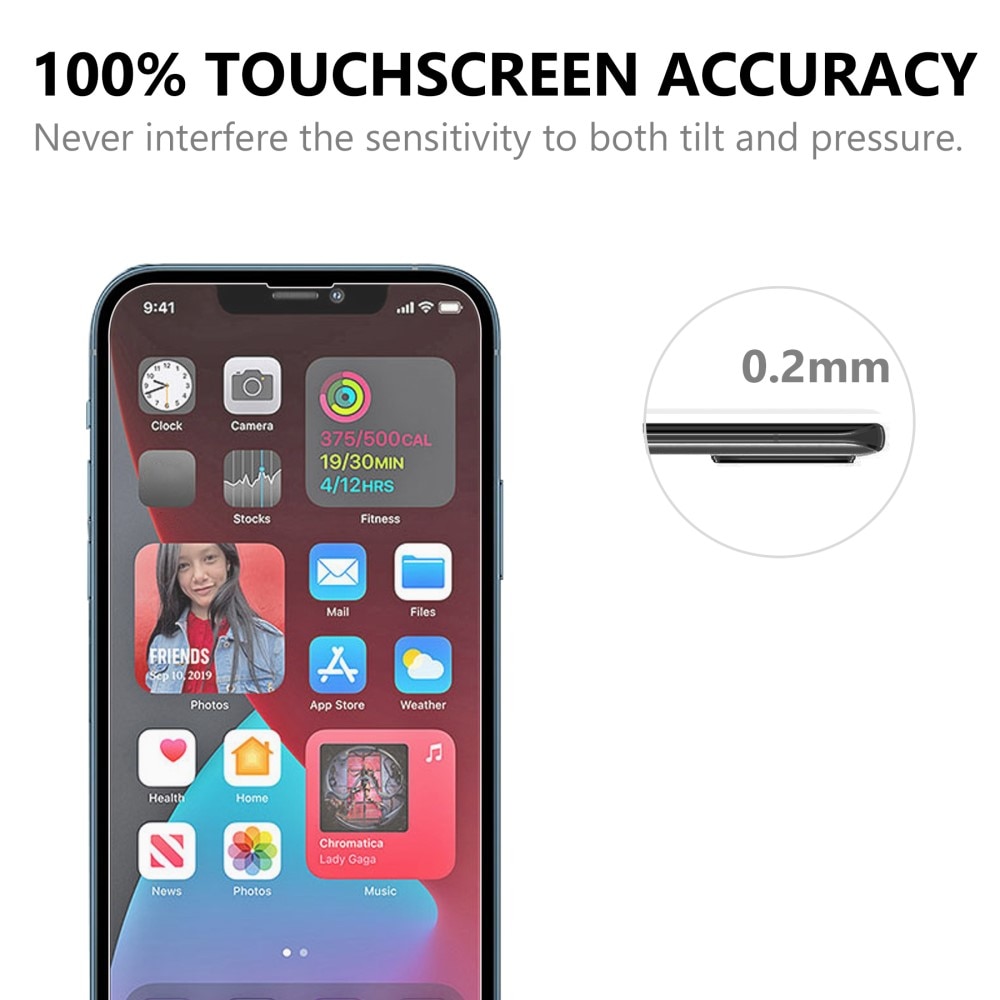 iPhone 13 Pro Panzerglas und Kameraschutz (2-in-1)