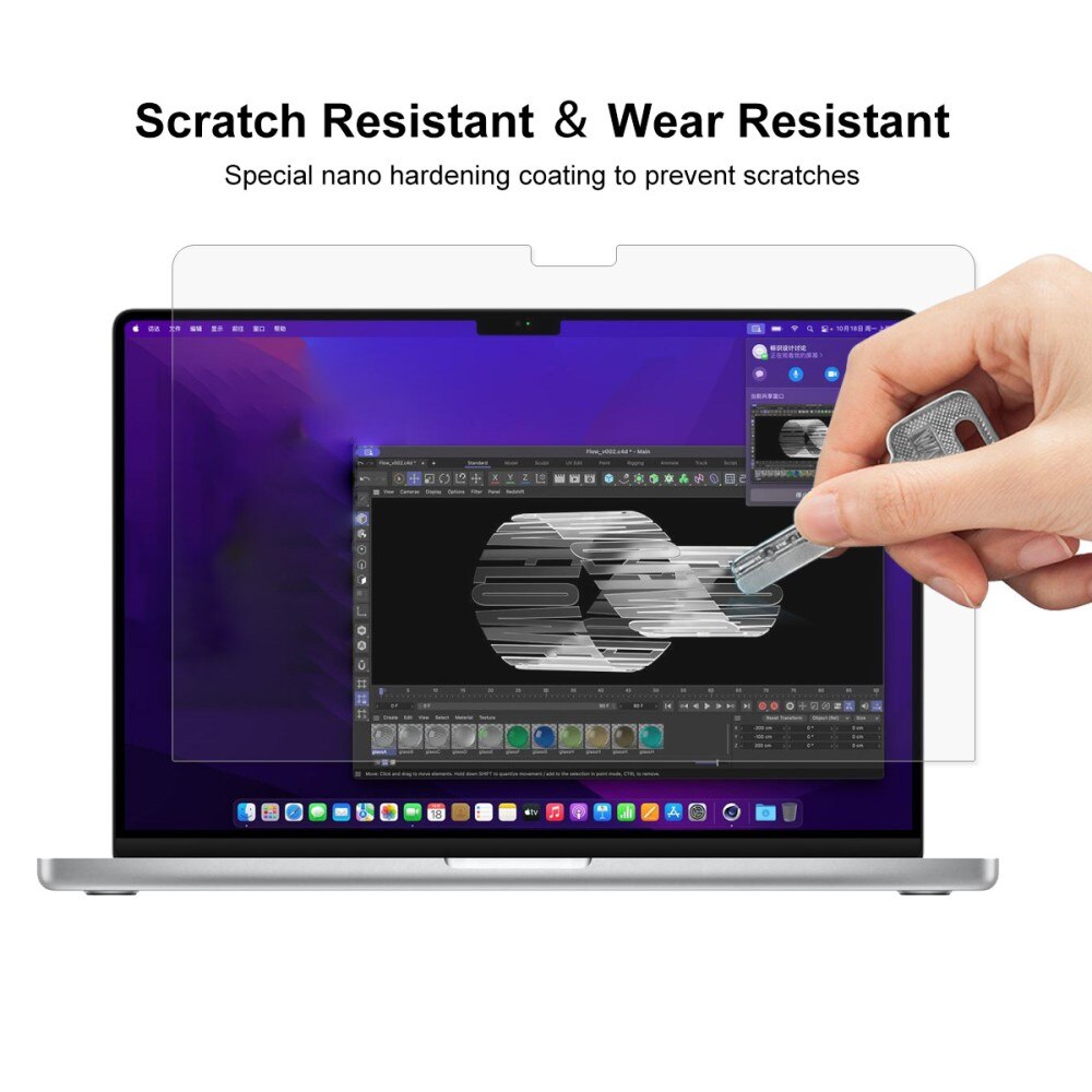 Displayschutz Macbook Pro 14.2 2021