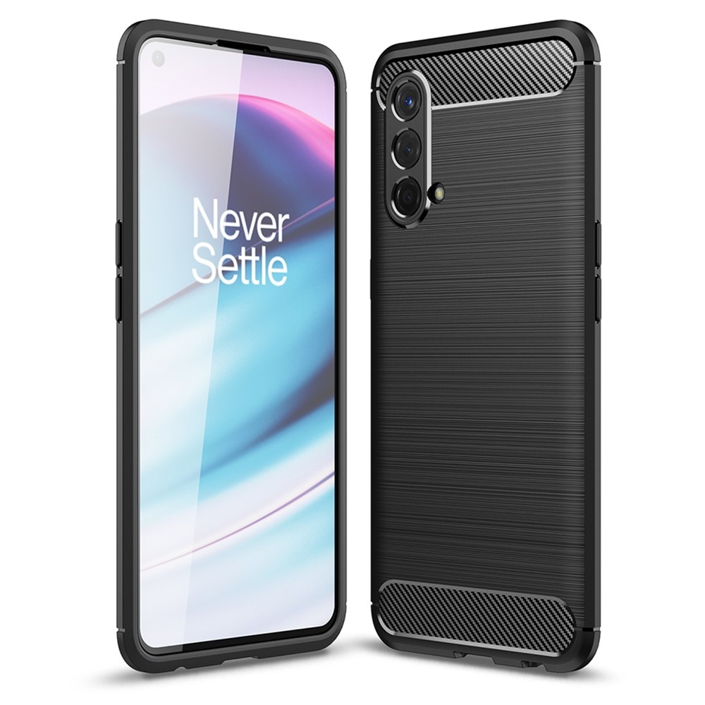  OnePlus Nord CE 5G Hülle TPU Brushed Schwarz