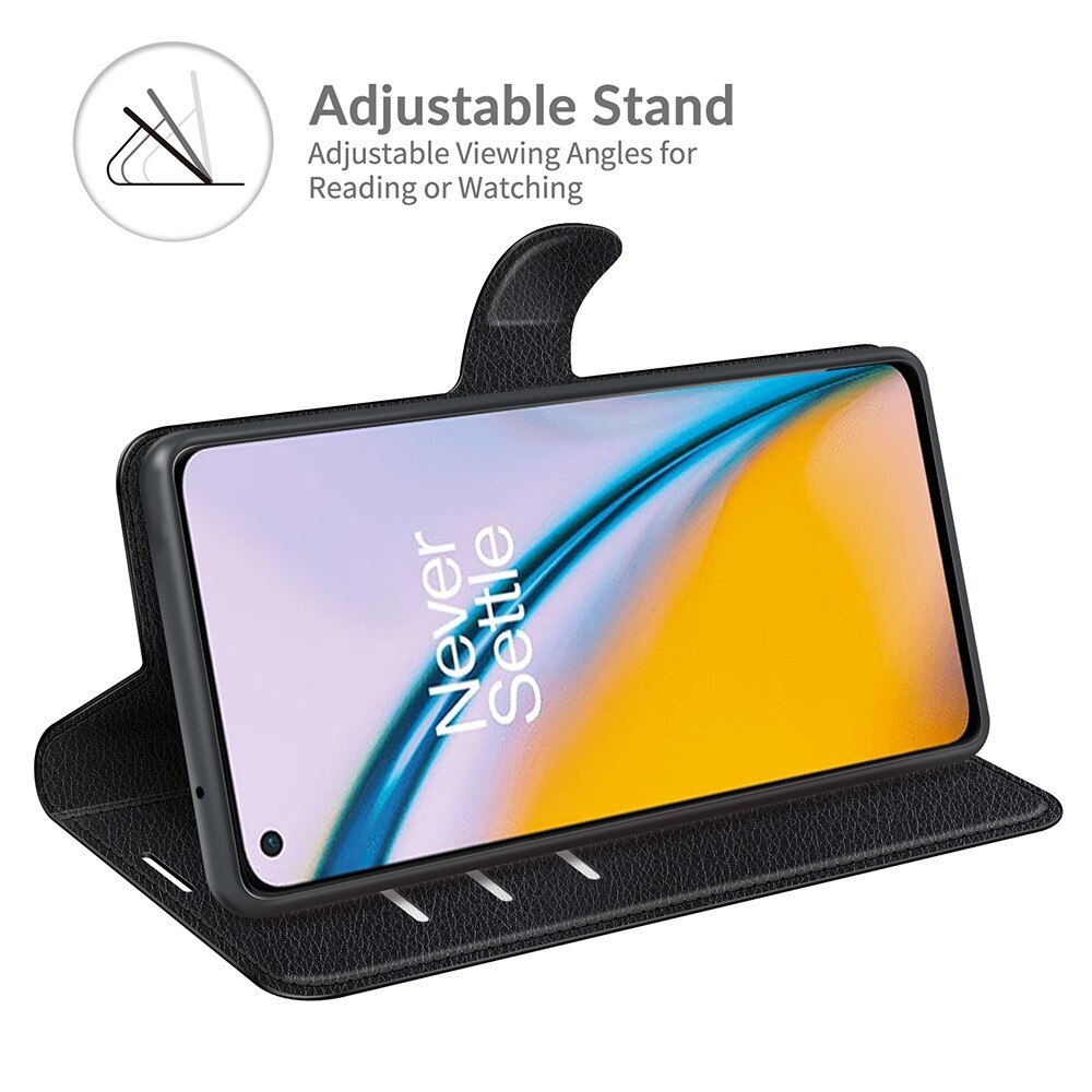  OnePlus Nord 2 5G Handytasche Schwarz