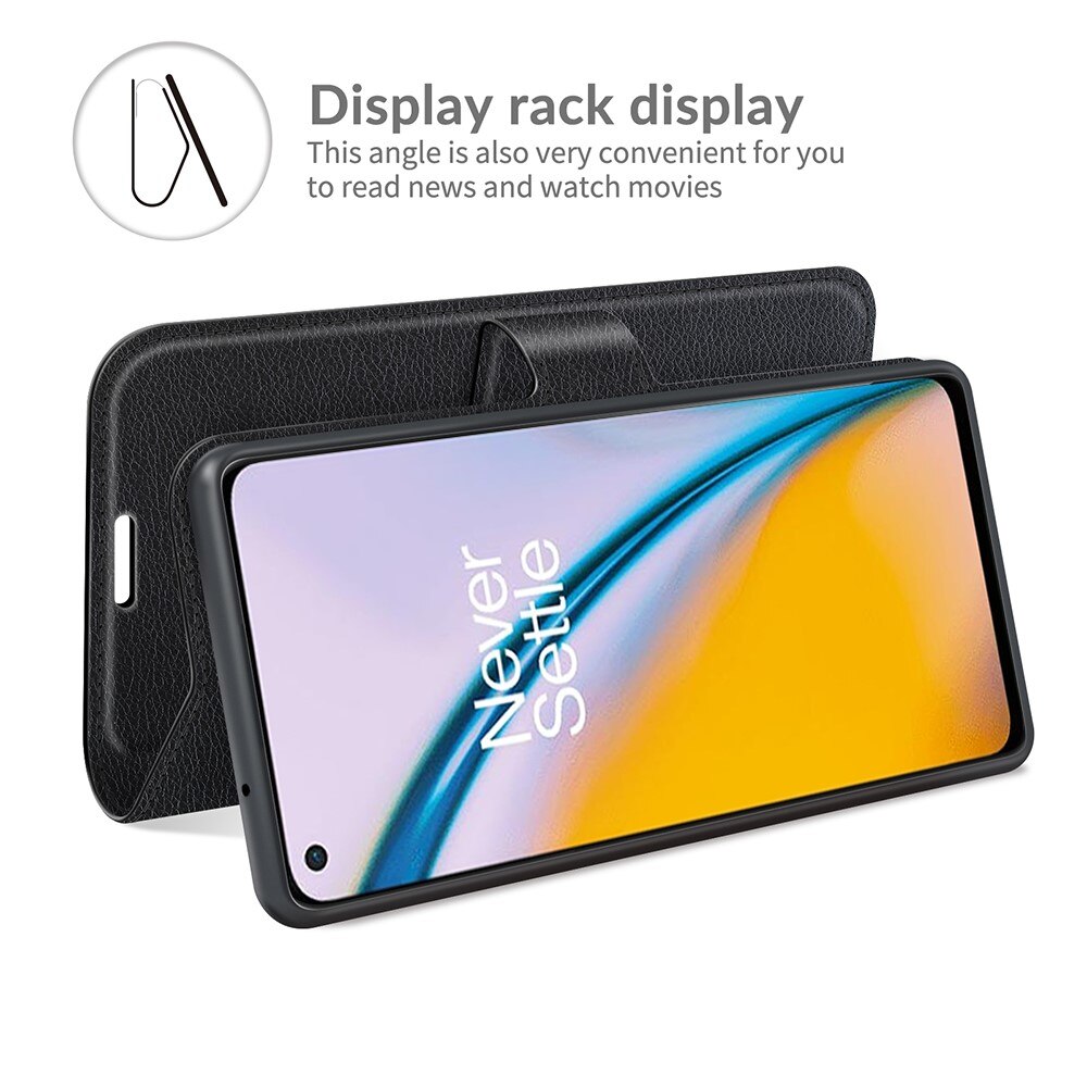  OnePlus Nord 2 5G Handytasche Schwarz