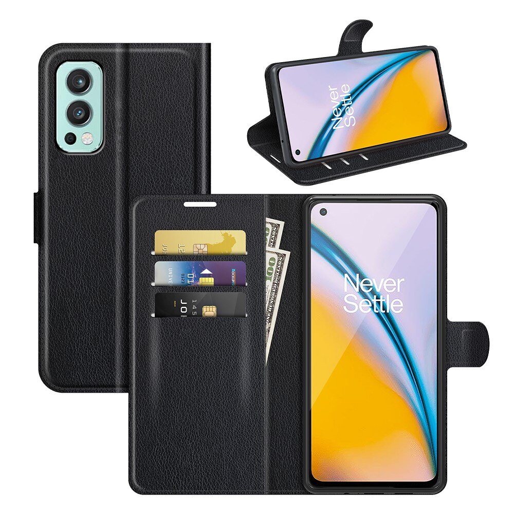  OnePlus Nord 2 5G Handytasche Schwarz