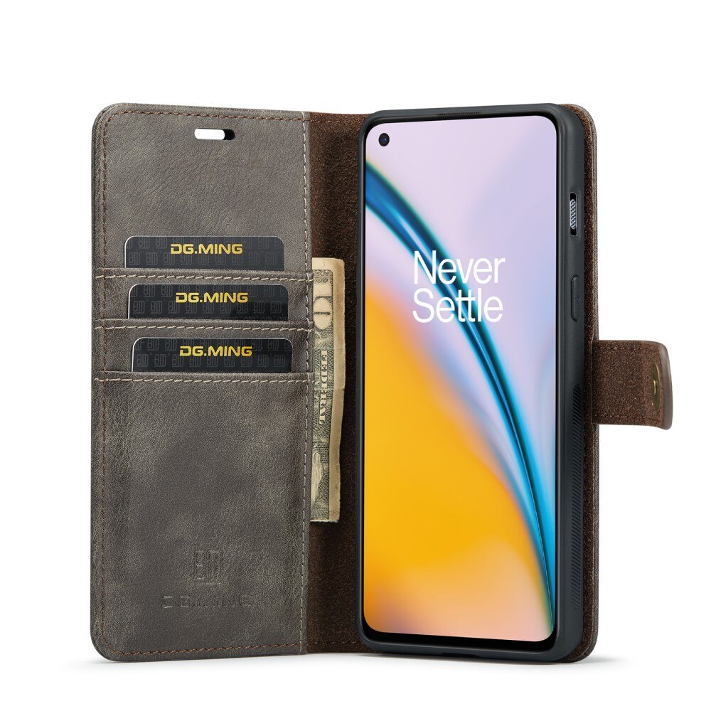 Handytasche Magnetische  OnePlus Nord 2 5G Brown