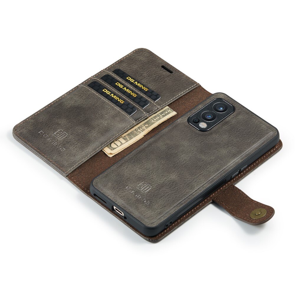 Handytasche Magnetische  OnePlus Nord 2 5G Brown