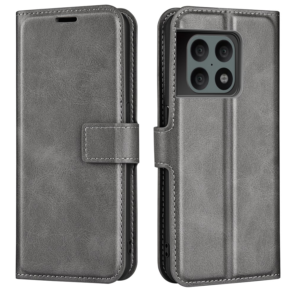 OnePlus 10 Pro Leather Wallet Grau