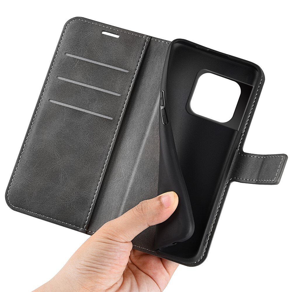 OnePlus 10 Pro Leather Wallet Grau