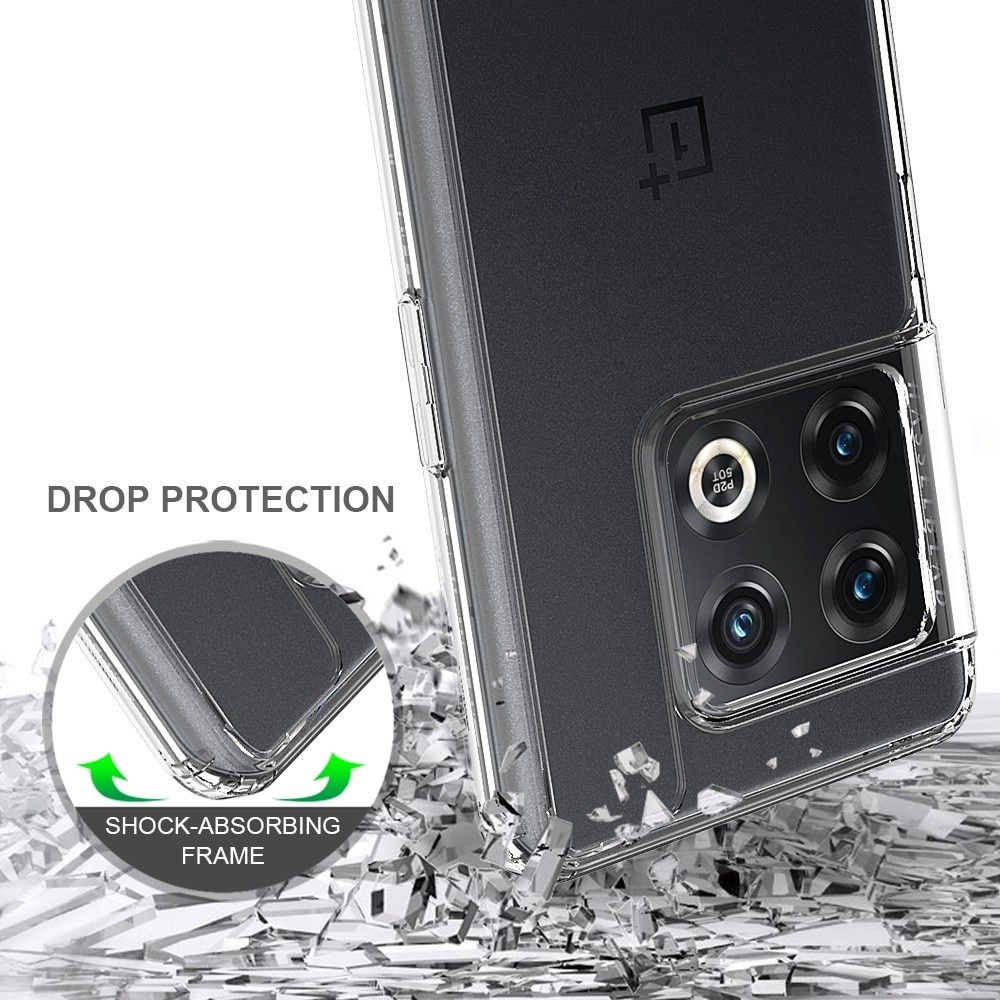 OnePlus 10 Pro hybride Handyhülle Crystal Hybrid, durchsichtig