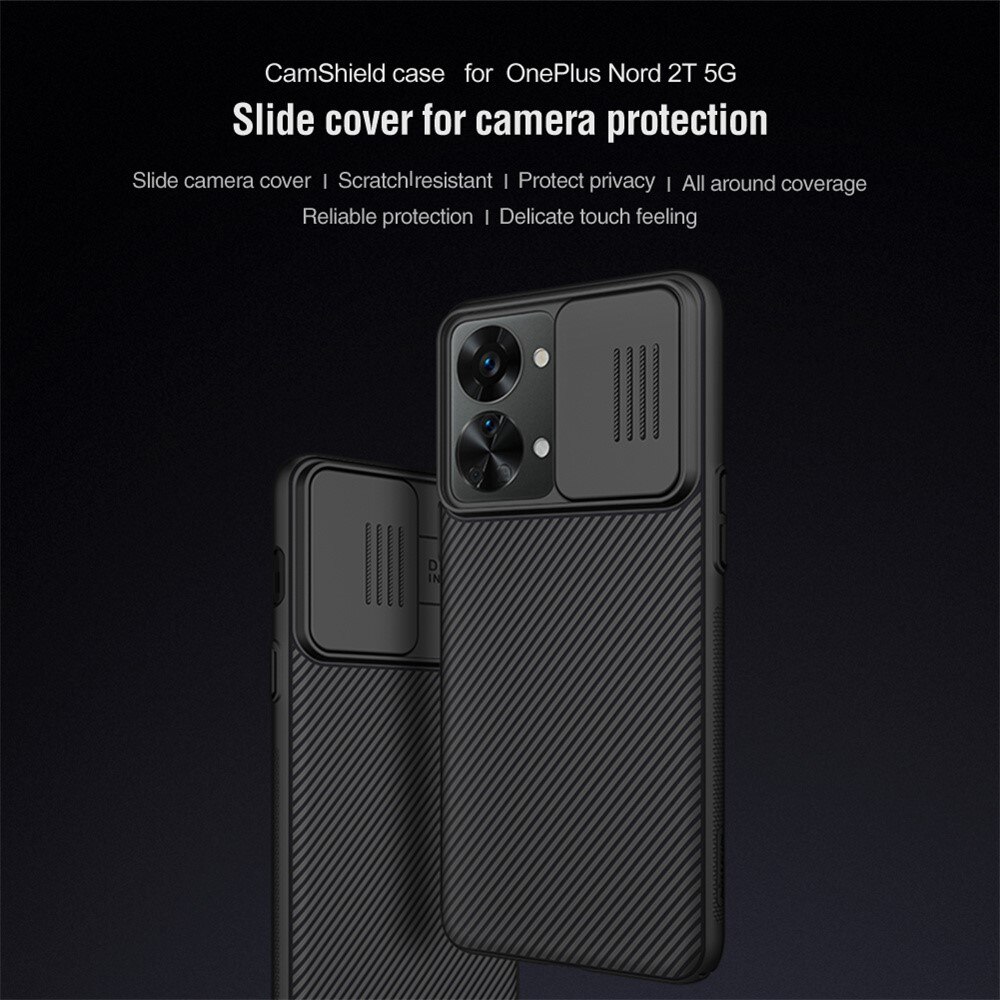 CamShield Hülle  Oneplus Nord 2T 5G Schwarz