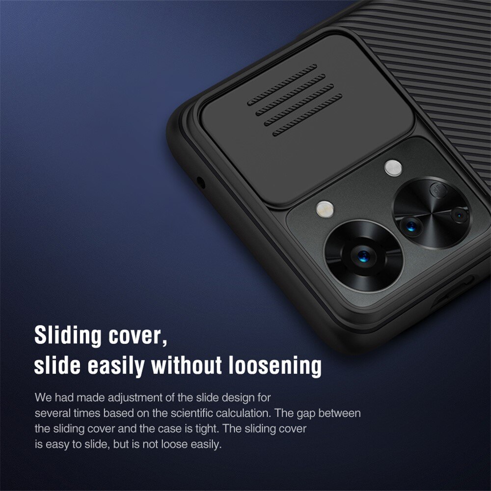 CamShield Hülle  Oneplus Nord 2T 5G Schwarz