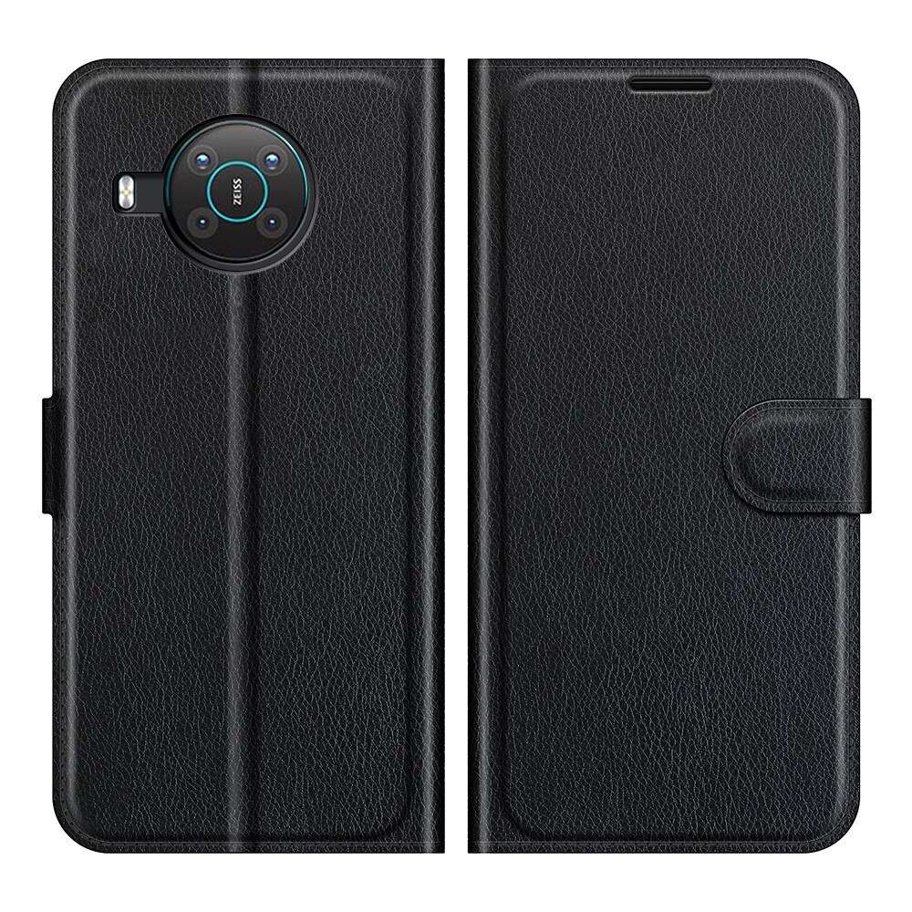 Nokia X20/X10 Handytasche Schwarz