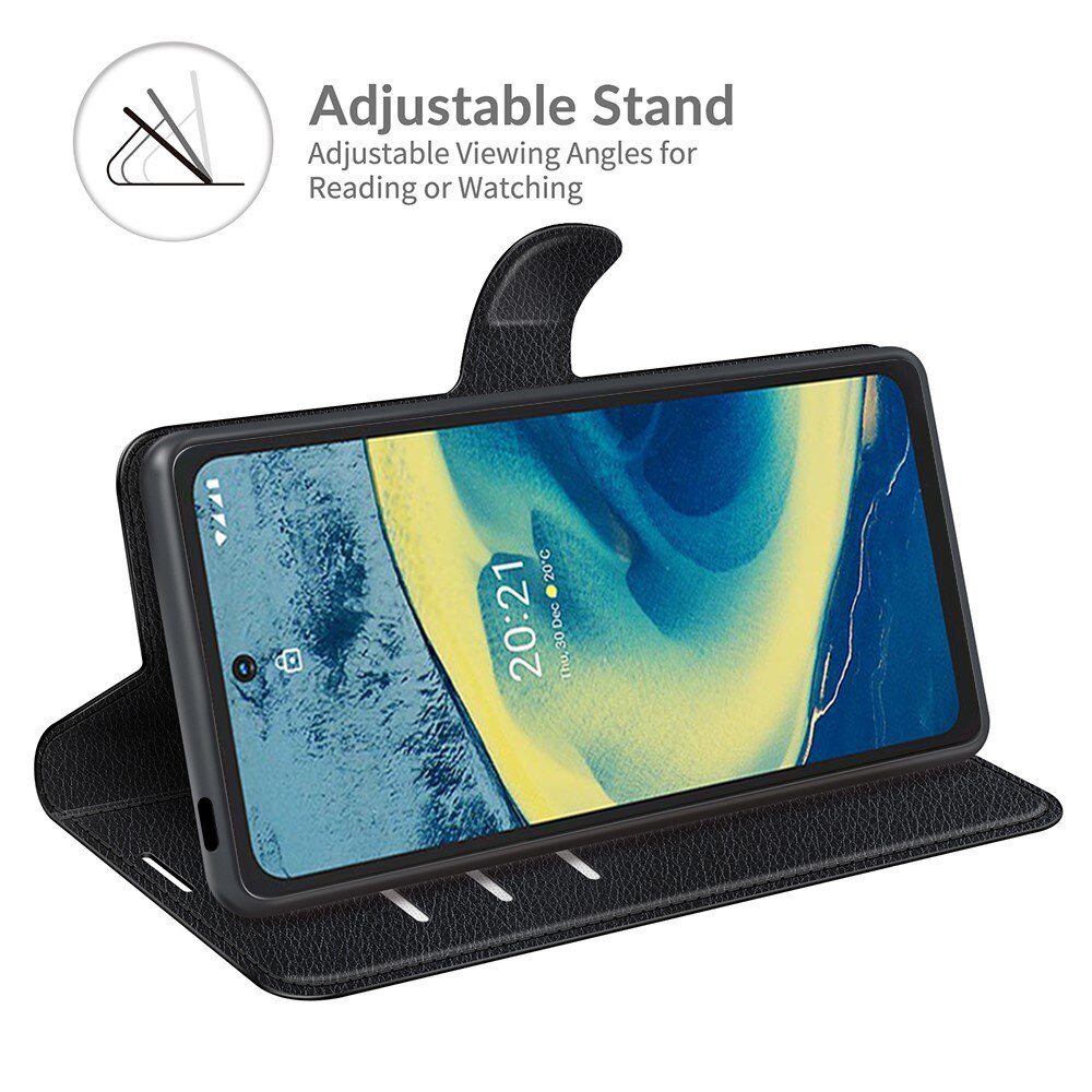  Nokia XR20 Handytasche Schwarz