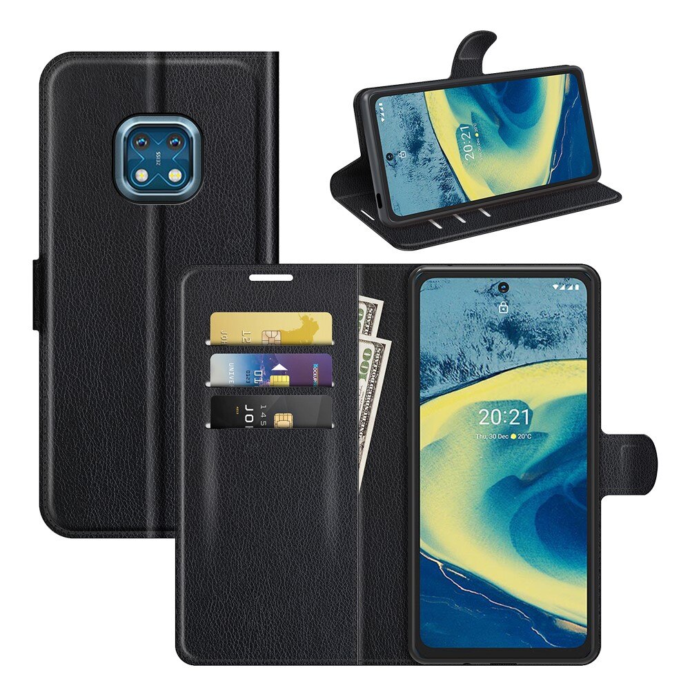  Nokia XR20 Handytasche Schwarz