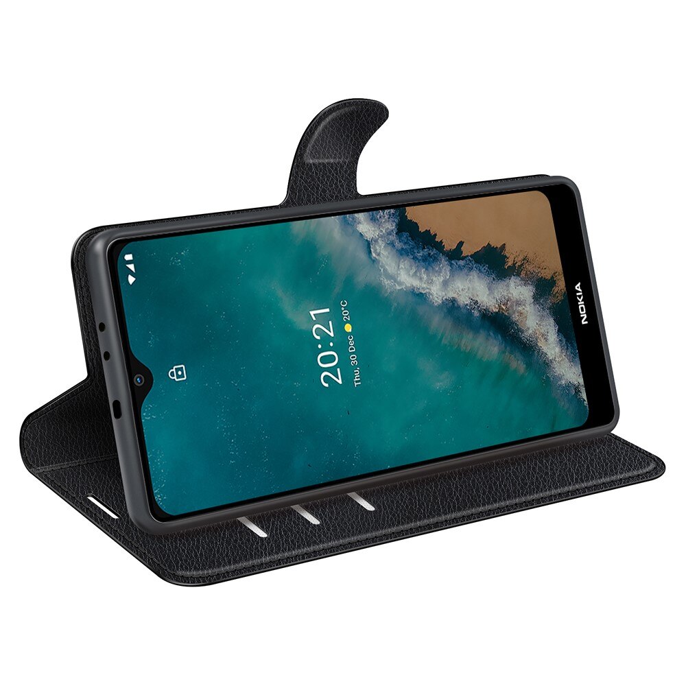 Nokia G50 Handytasche Schwarz