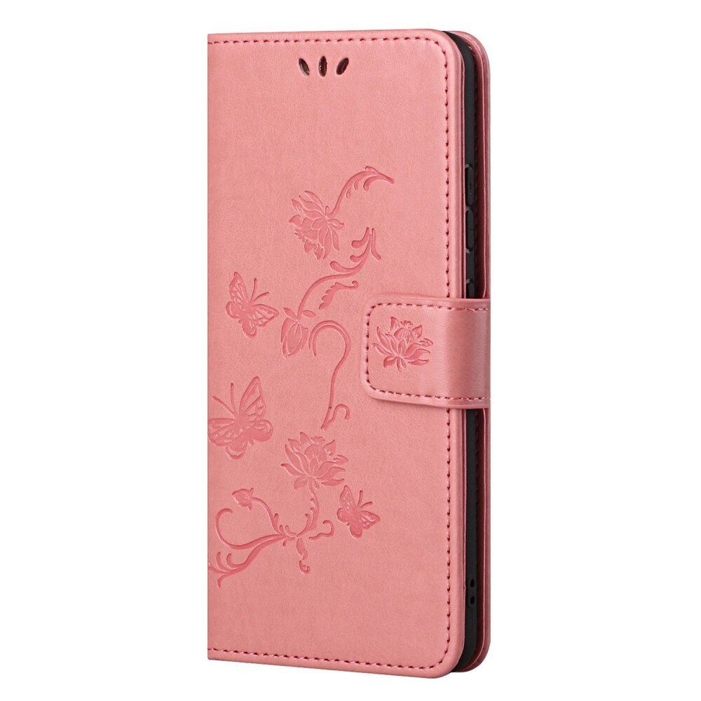  Nokia G11/Nokia G21 Handyhülle mit Schmetterlingsmuster, Rosa