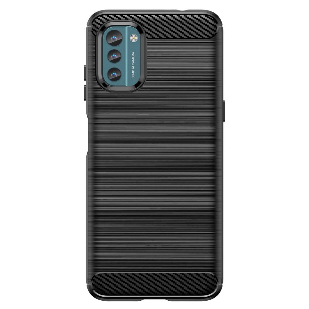  Nokia G11/Nokia G21 Hülle TPU Brushed Schwarz