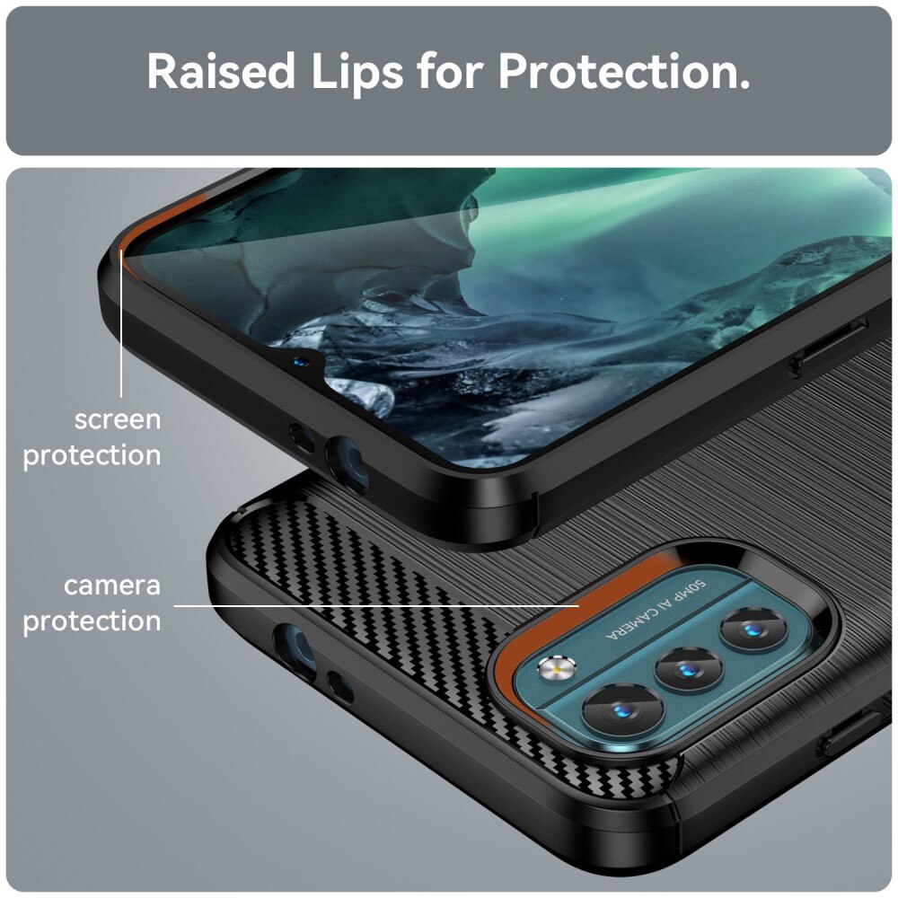  Nokia G11/Nokia G21 Hülle TPU Brushed Schwarz
