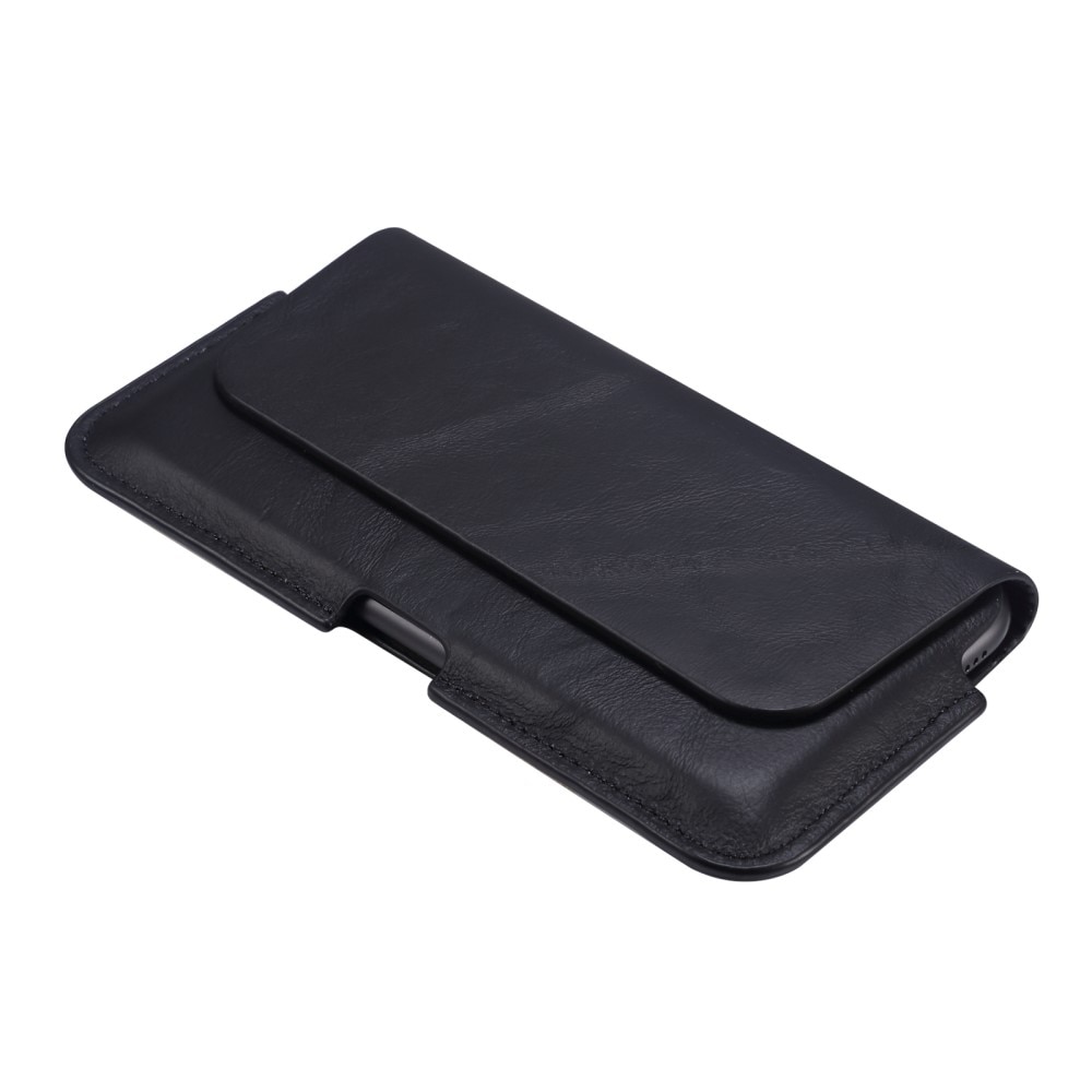 Gürteltasche aus Leder Asus ROG Phone 8 schwarz